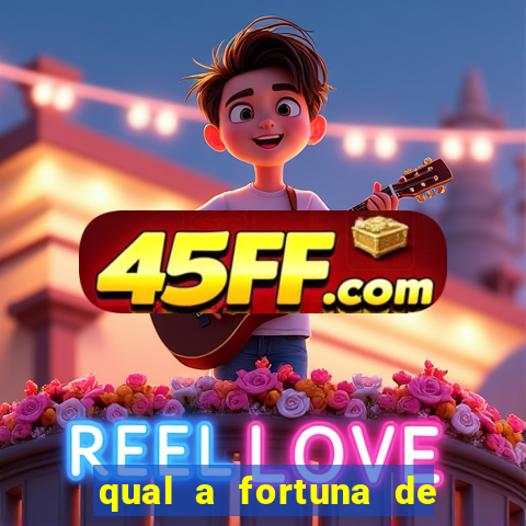 qual a fortuna de narcisa tamborindeguy